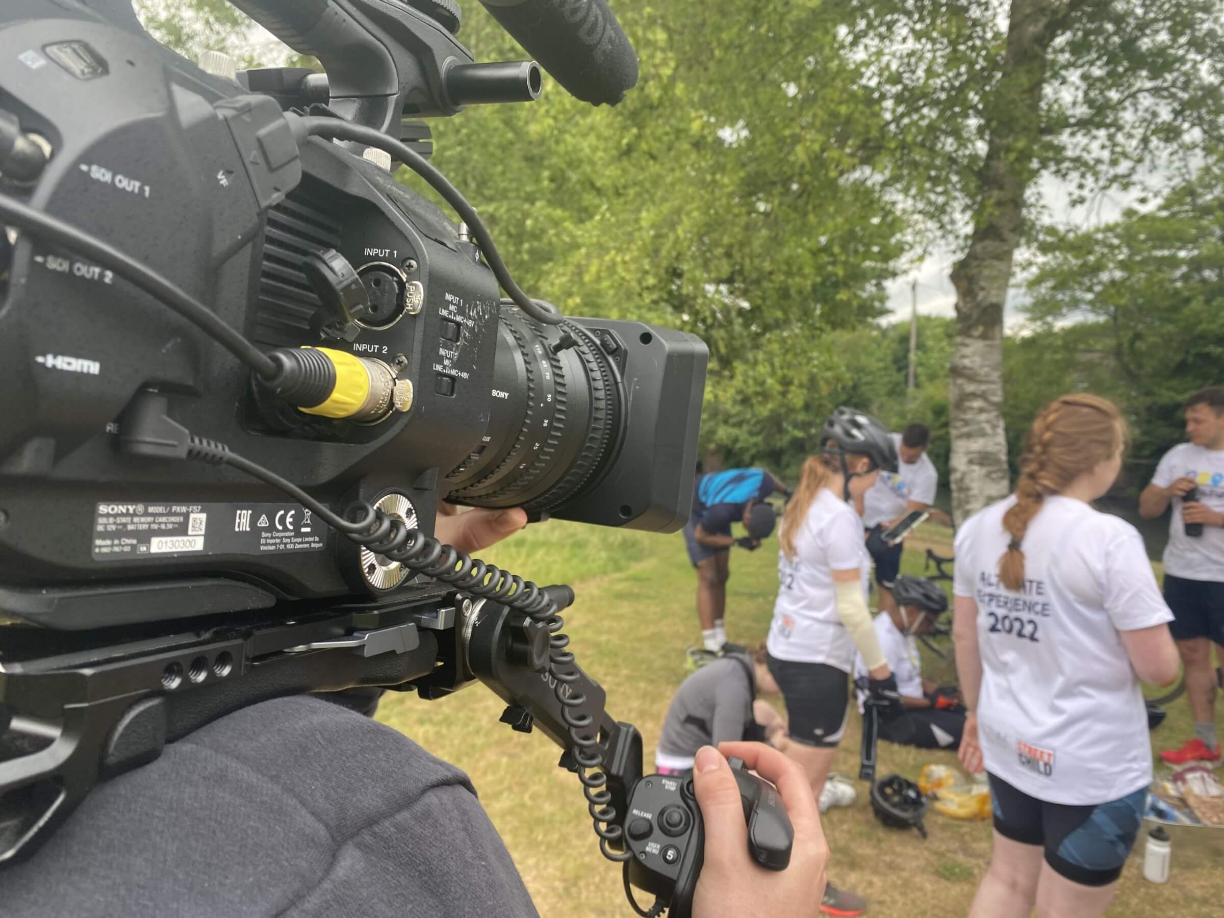 Filming at The Altum Experience