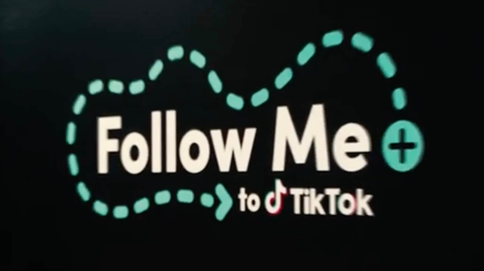 Follow Me+ Banner to Tik Tok
