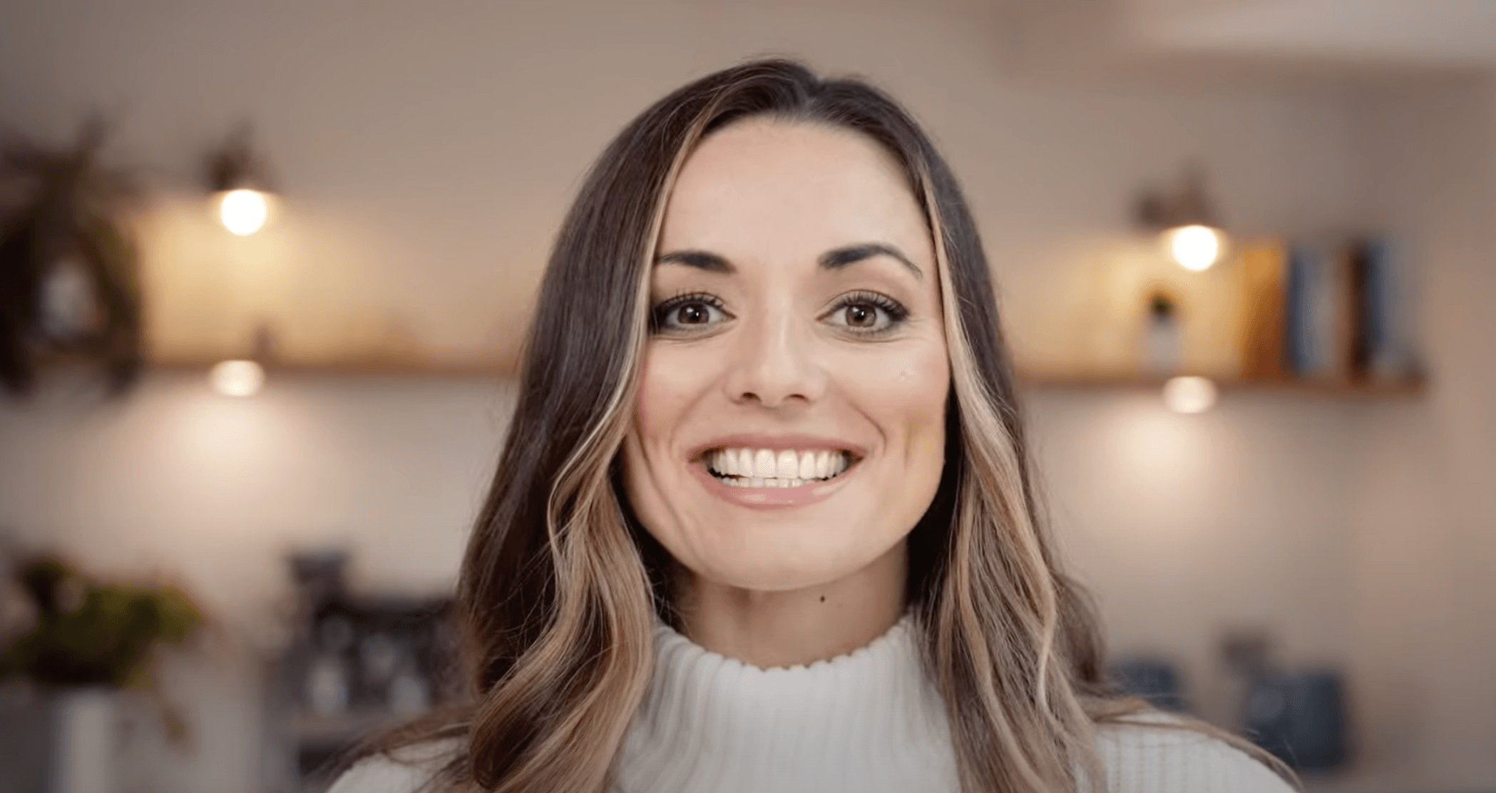 Brown Hair Woman Smiling