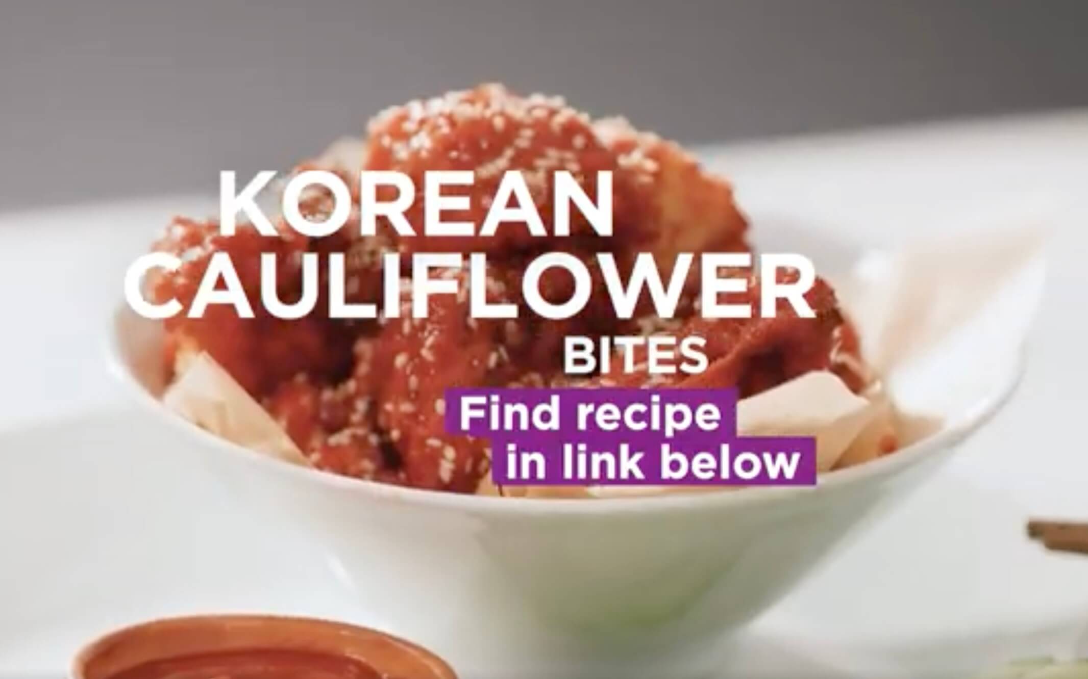 Kenwood Go Collection Korean Cauliflower Bites