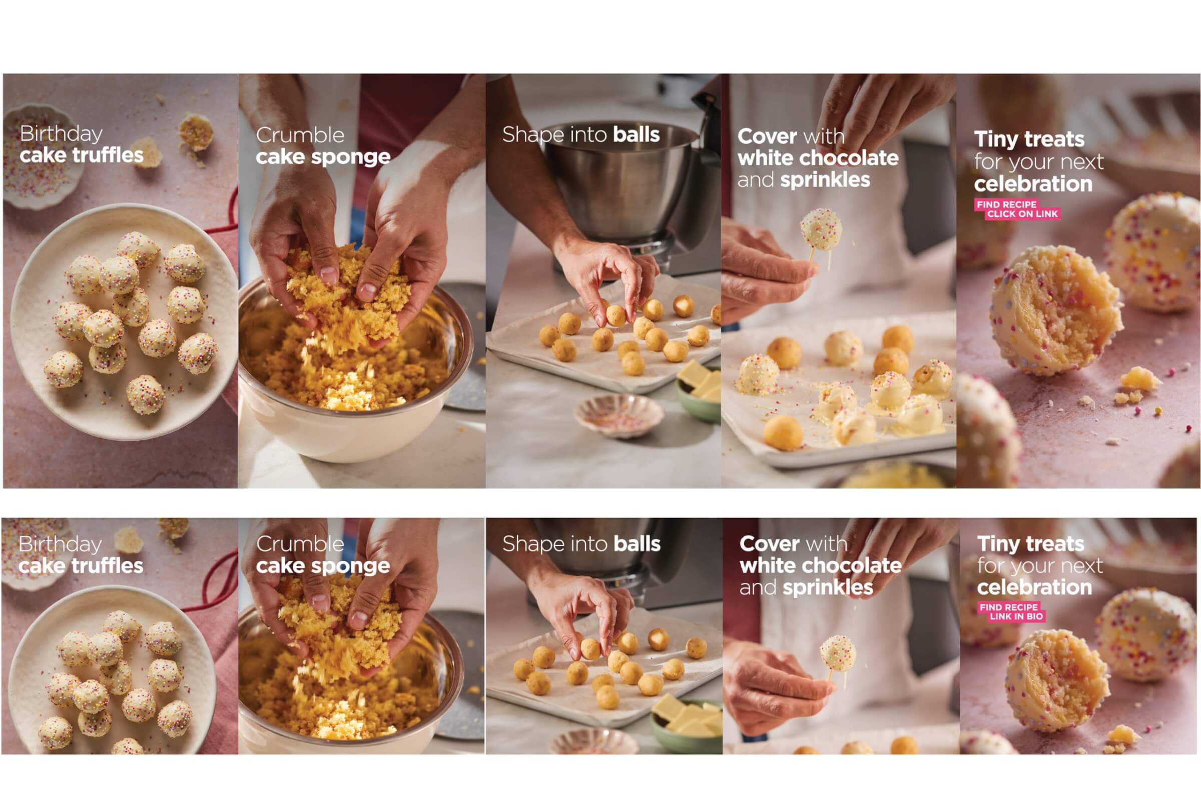 Kenwood Birthday Cake Truffle Tutorial