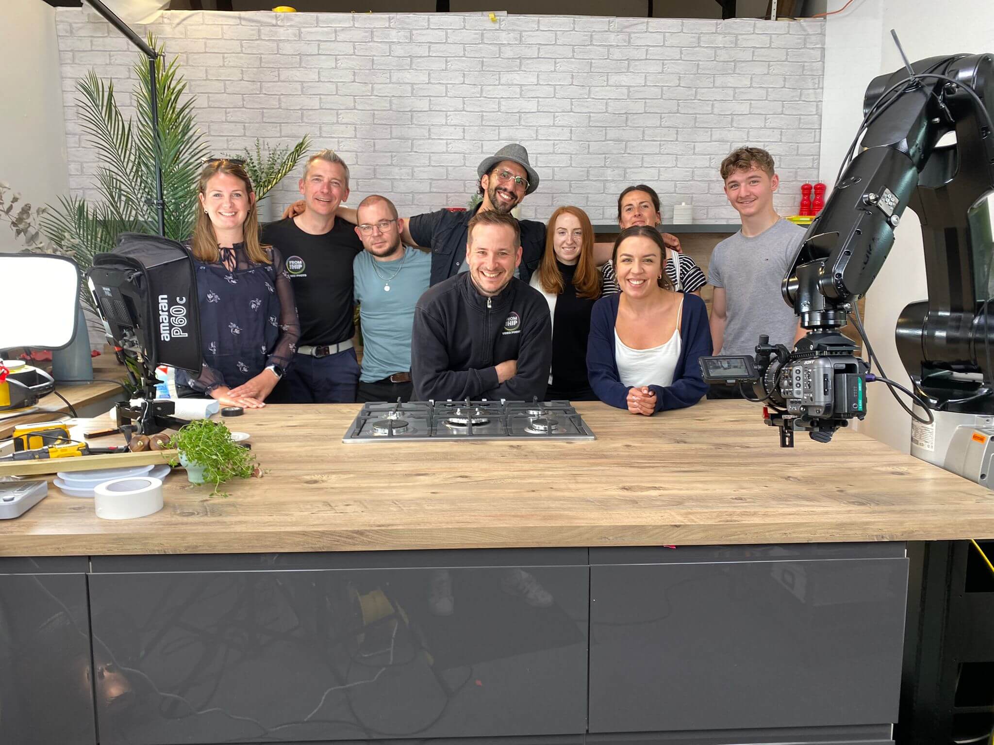 From the hip crew wrapping up filming with Tefal